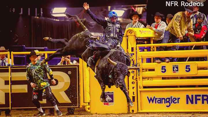 Rodeo at the Wrangler National Finals: Fourth day Performance